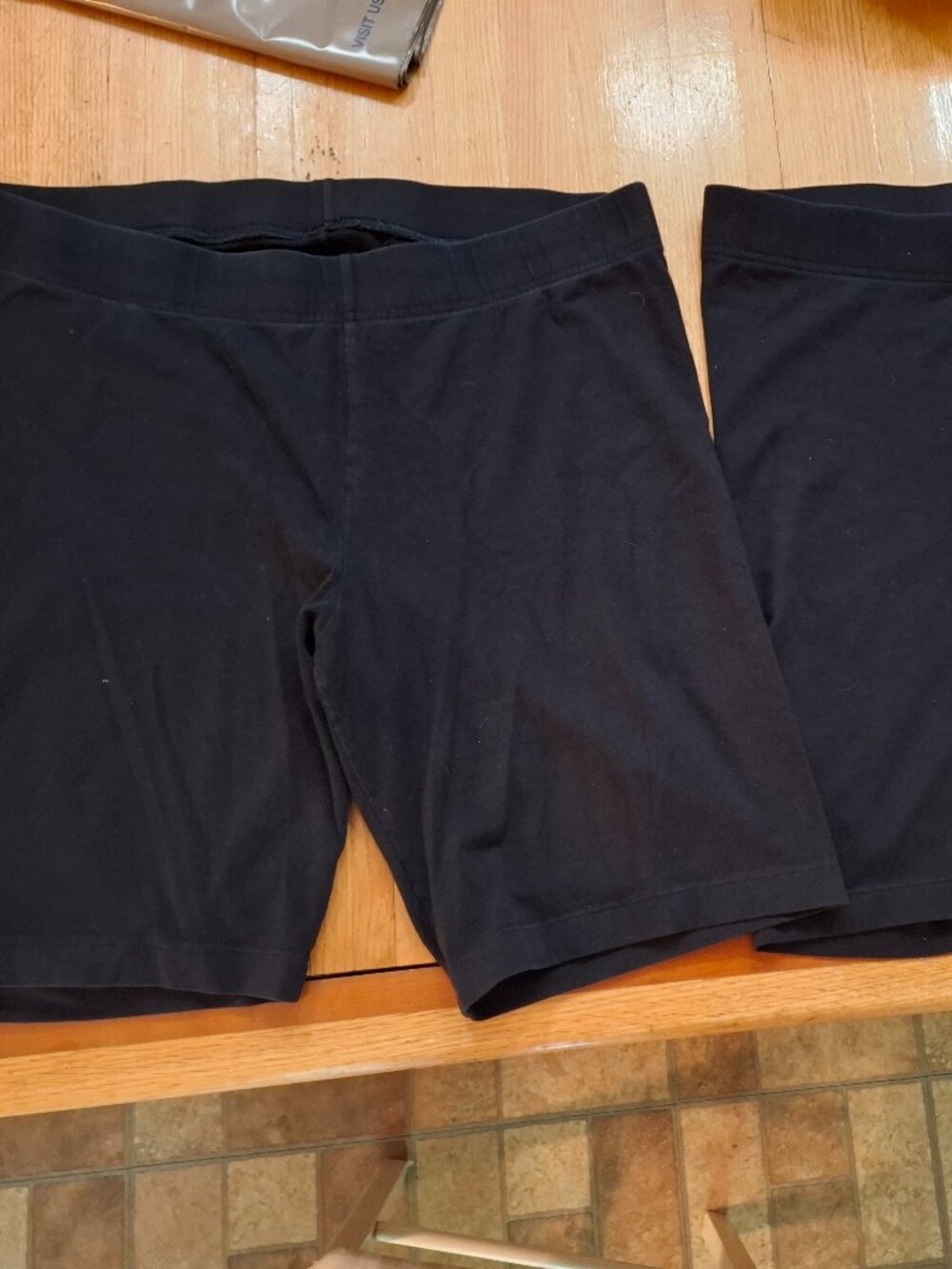 2 Pairs Old Navy XL Black Bike Comfy Shorts